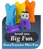 Kingston Data Traveler 2GB Mini USB (purple) (DTMFP/2GB)